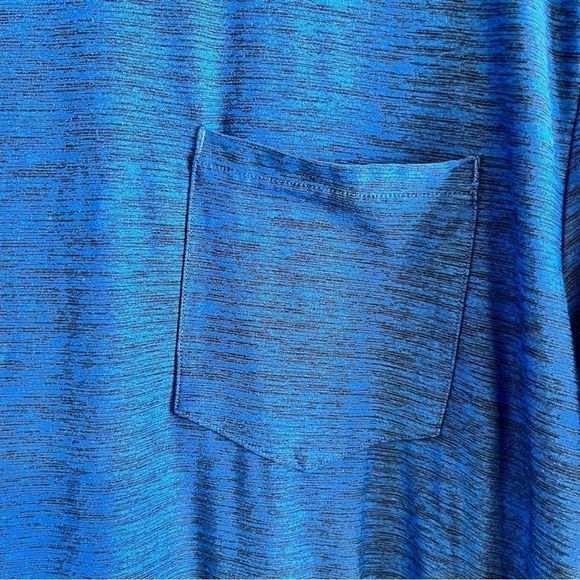 #52 32 Degrees Soft Light Weight Blue T-Shirt with Chest Pocket - Picture 3 of 5